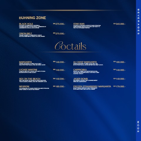 Dining Menu 12