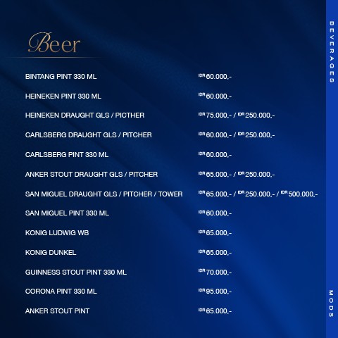 Dining Menu 16