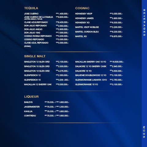 Dining Menu 2